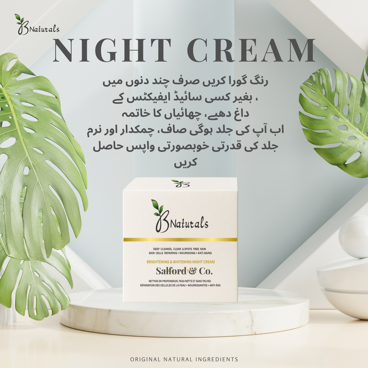Brightening & Whitening Night Cream